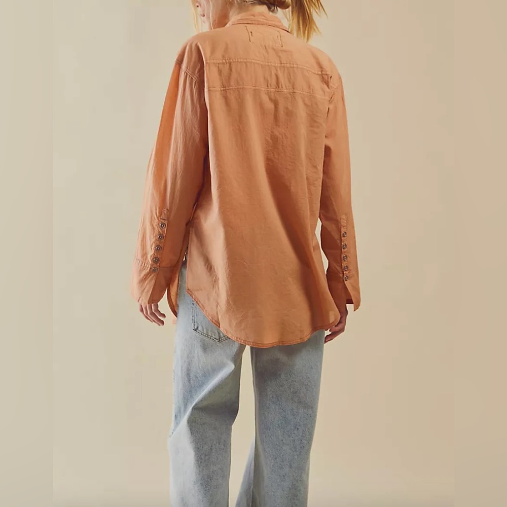 Free people sheer luck shirt